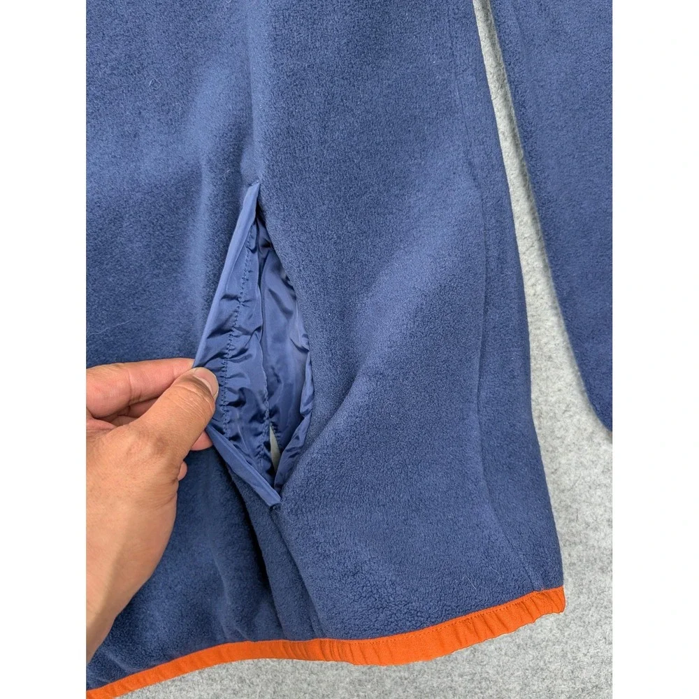 Cotopaxi Pullover Mens Medium Blue Colorblock Fleece Snap Long Sleeve